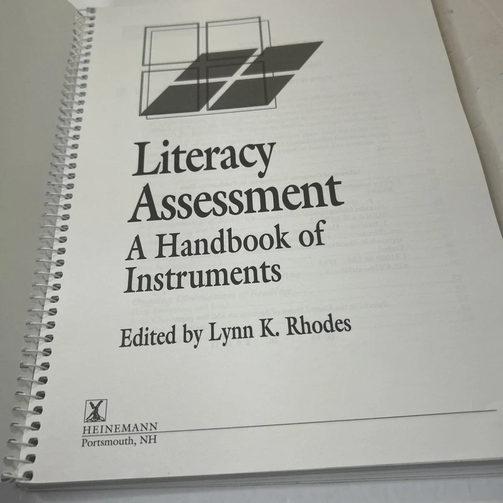 Literacy Assessment A Handbook of Instruments